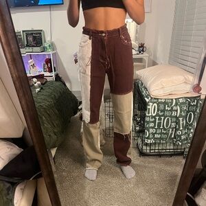 Patchwork Jeans